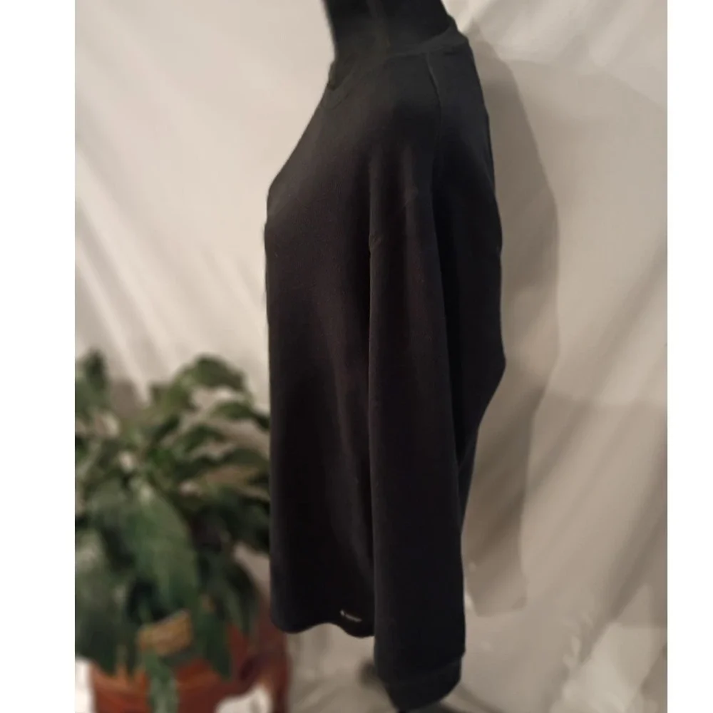 Legendary Outfitters Mens XL‎ Black Waffle Knit Thermal Long Sleeve Shirt Cotton